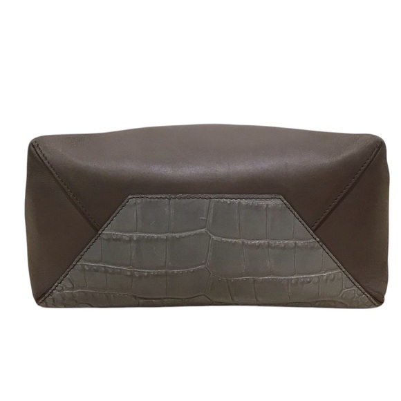 Vince Signature V Croc Embossed Tote Crossbody - Picture 5 of 12